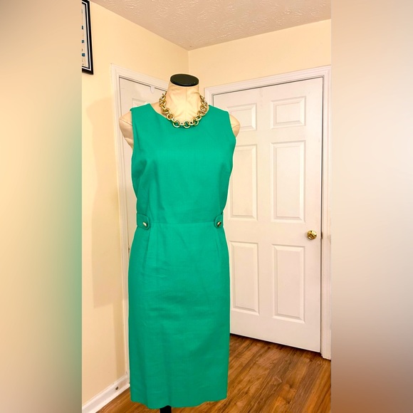 J. Crew Factory Dresses & Skirts - JCrew Classic Green Work Dress: NWOT